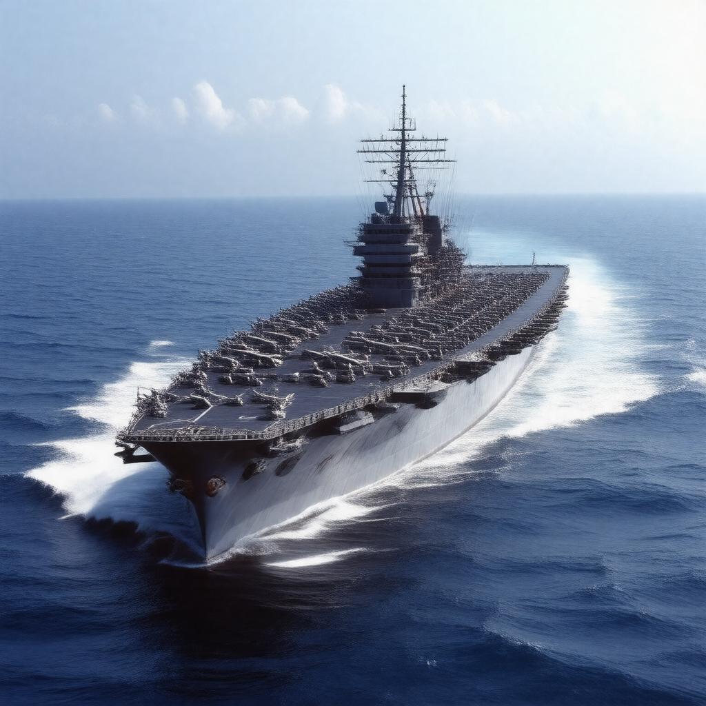 AI-created image of Kaga