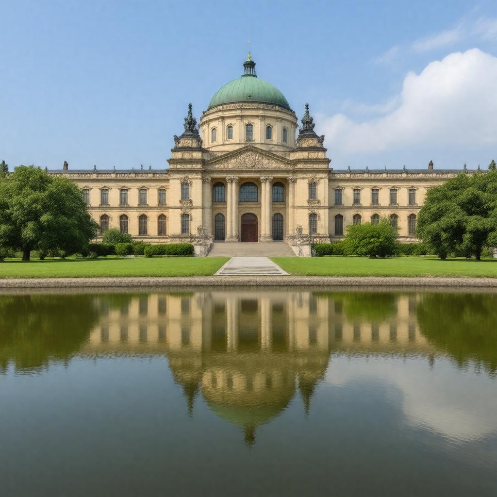 AI-created image of Kaiser Wilhelm Institute