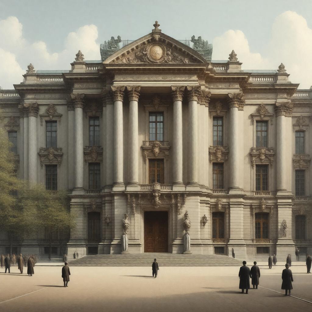 AI-created image of Kaiser Wilhelm Society