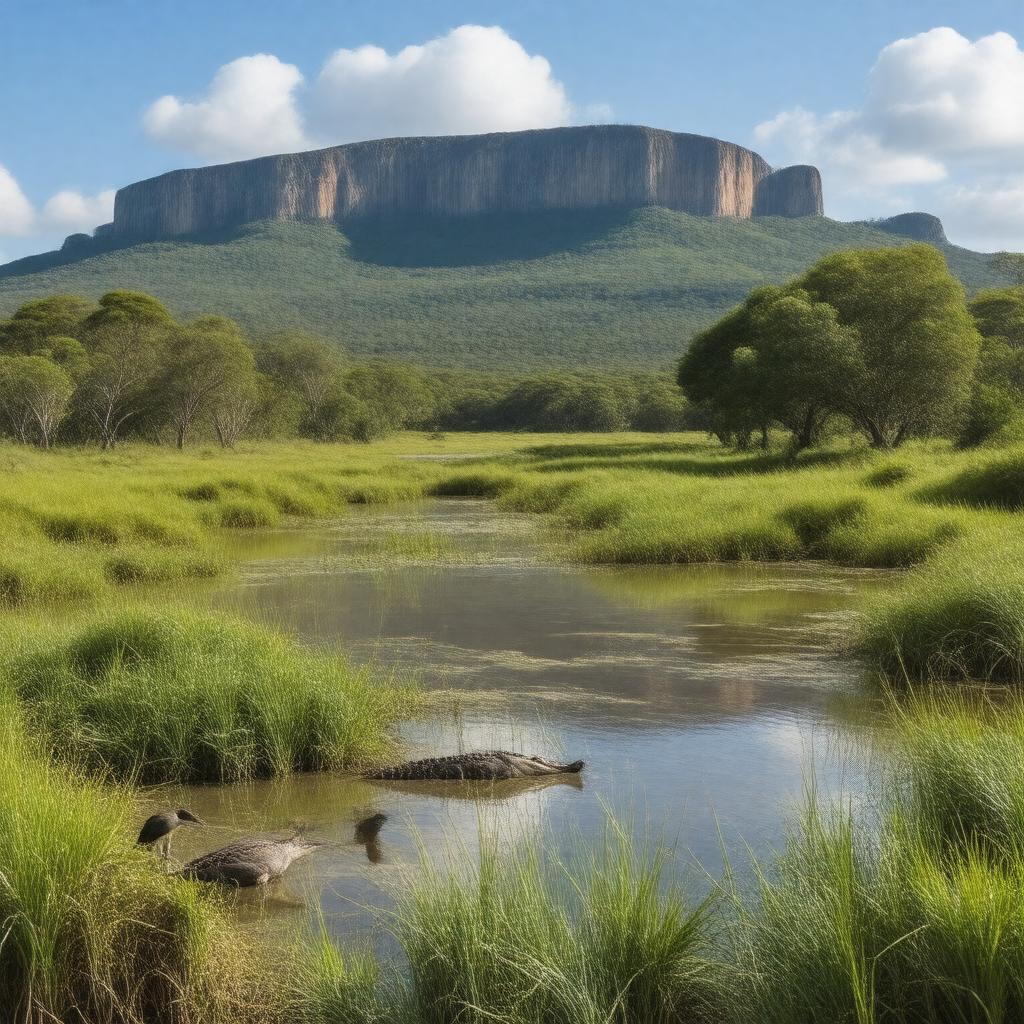 Click to view larger image AI-created image of Kakadu National Park