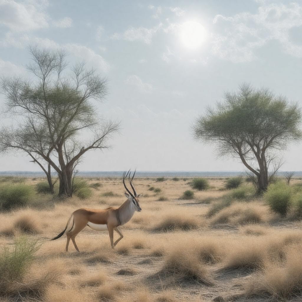 AI-created image of Kalahari Desert