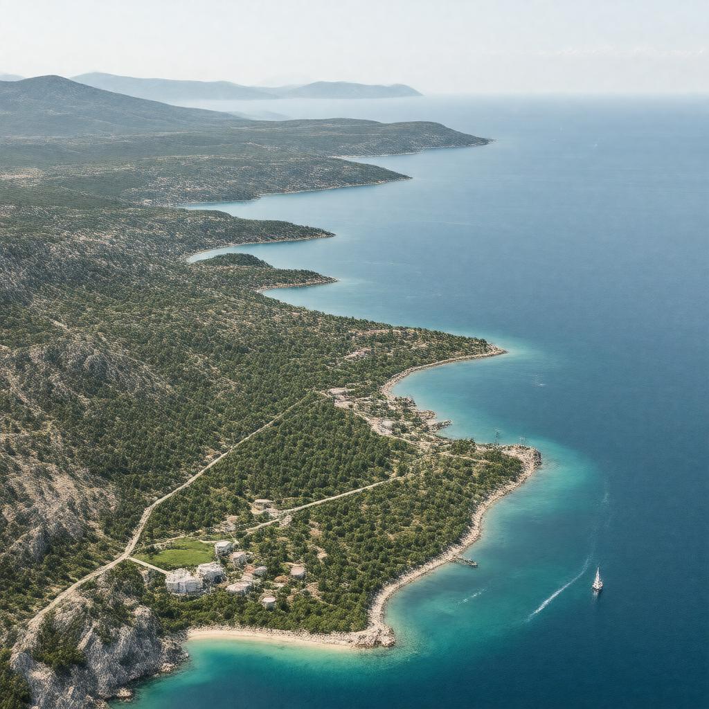 AI-created image of Kalamita Bay