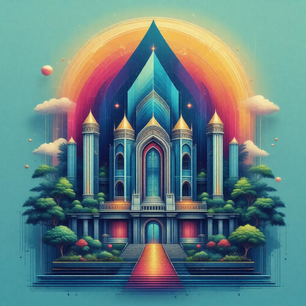 AI-created image of Kaleidofin