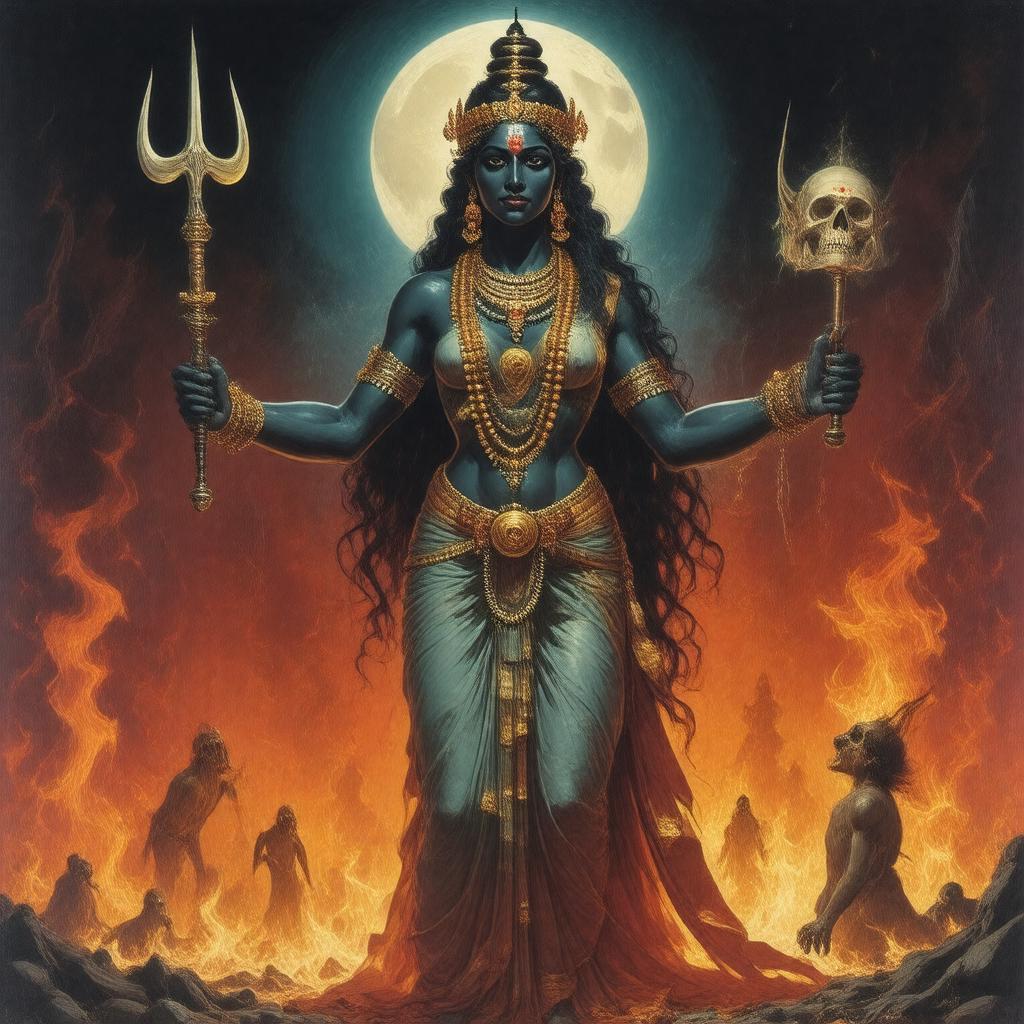 AI-created image of Kali