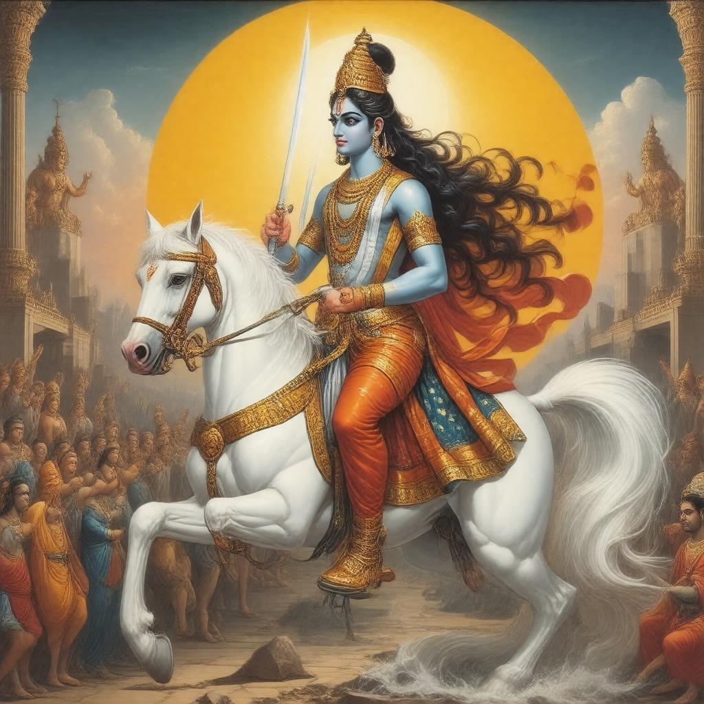 AI-created image of Kalki