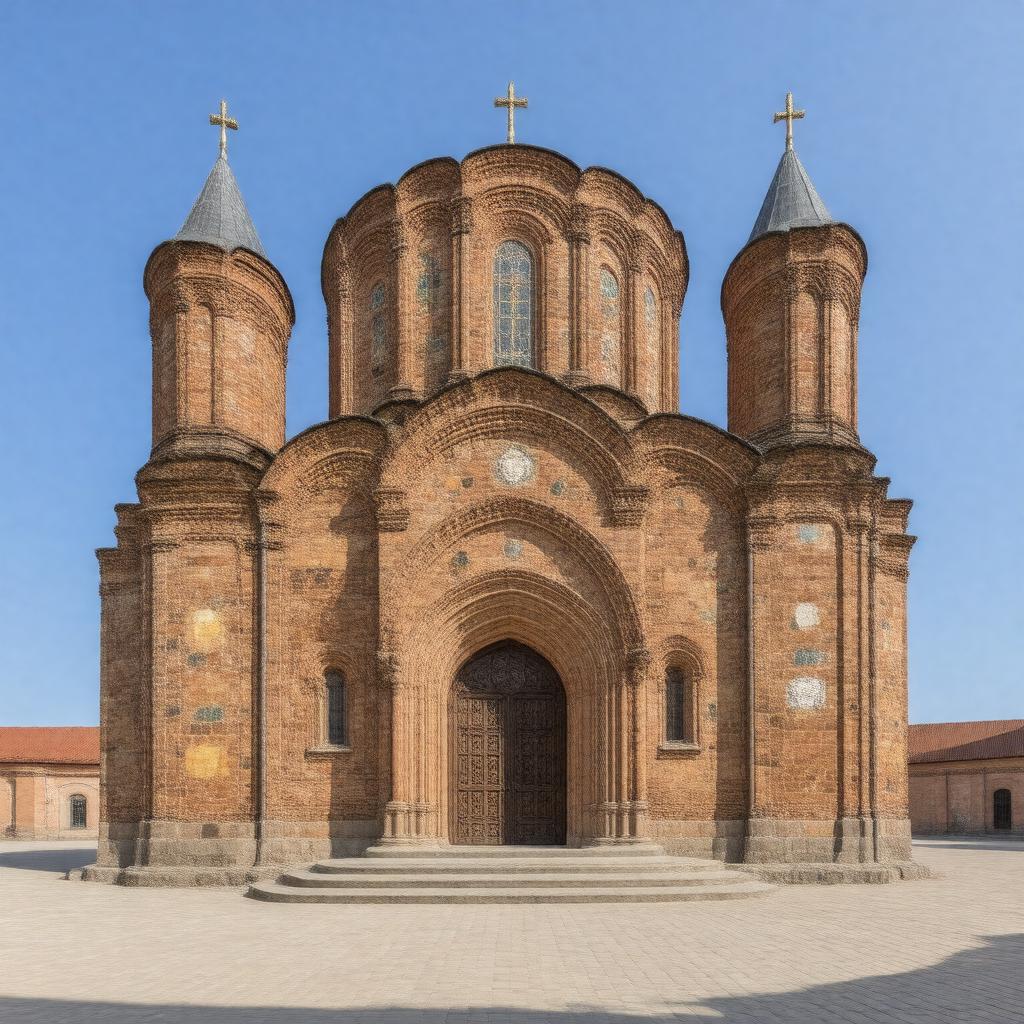AI-created image of Kalozha Church