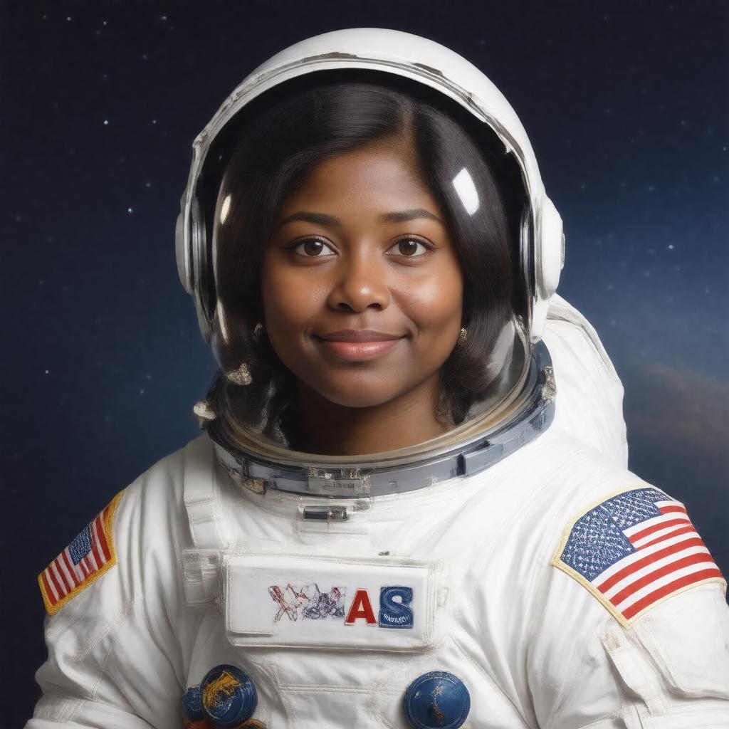 AI-created image of Kalpana Chawla