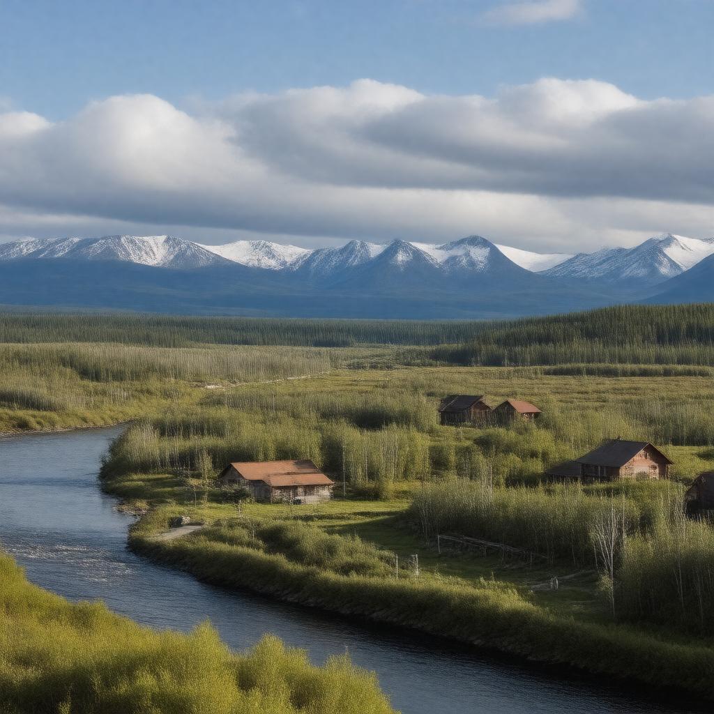 AI-created image of Kalskag