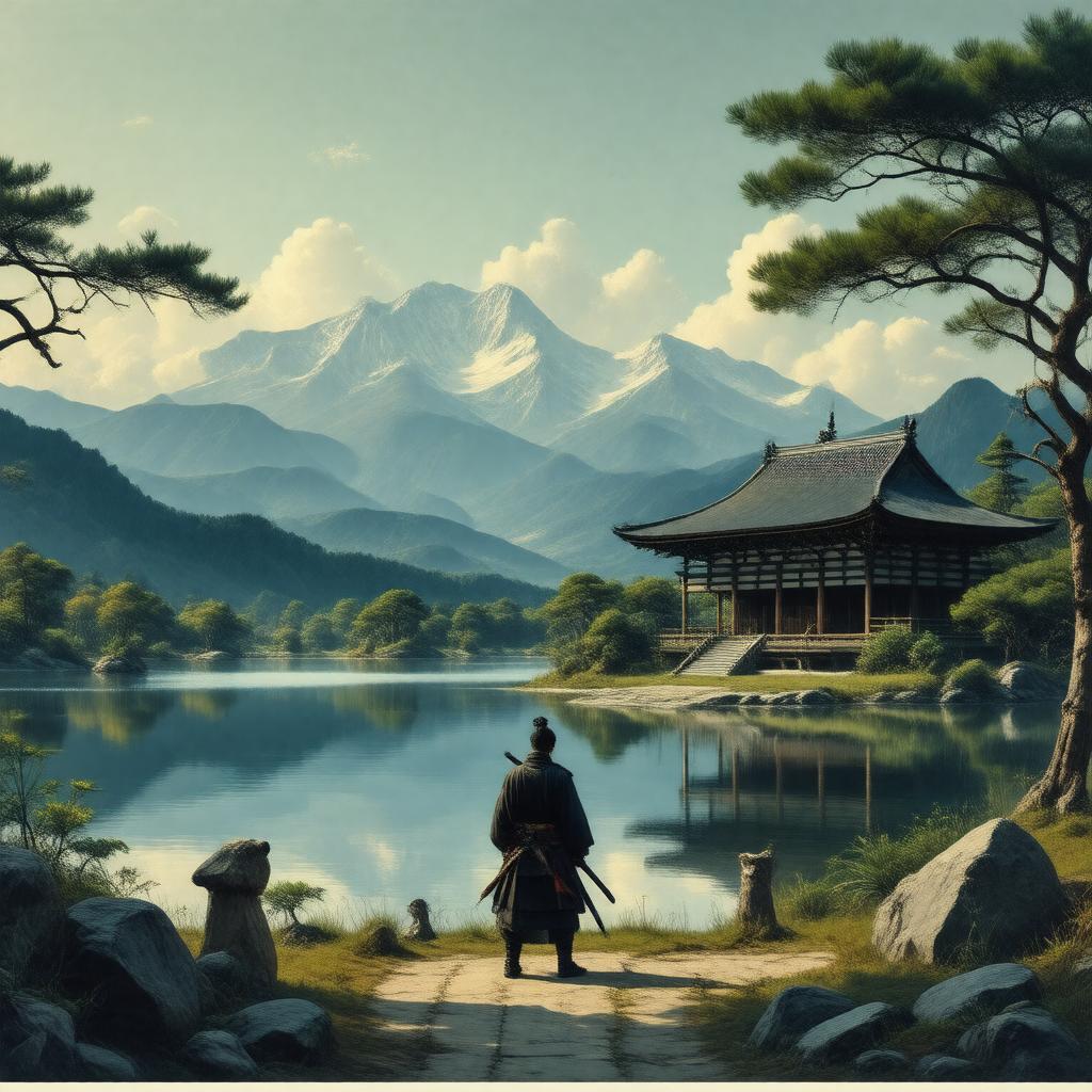 AI-created image of Kamakura period