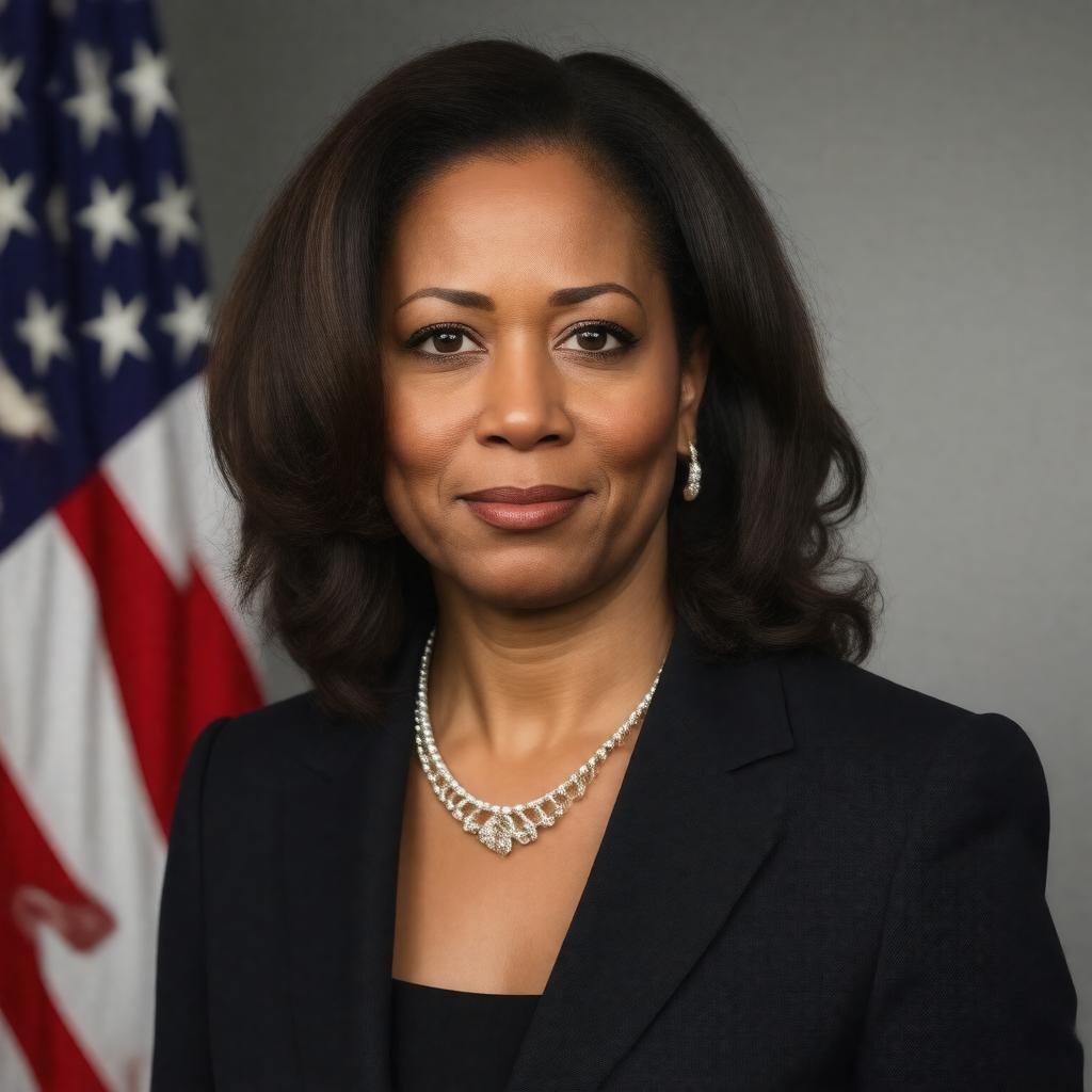AI-created image of Kamala Harris