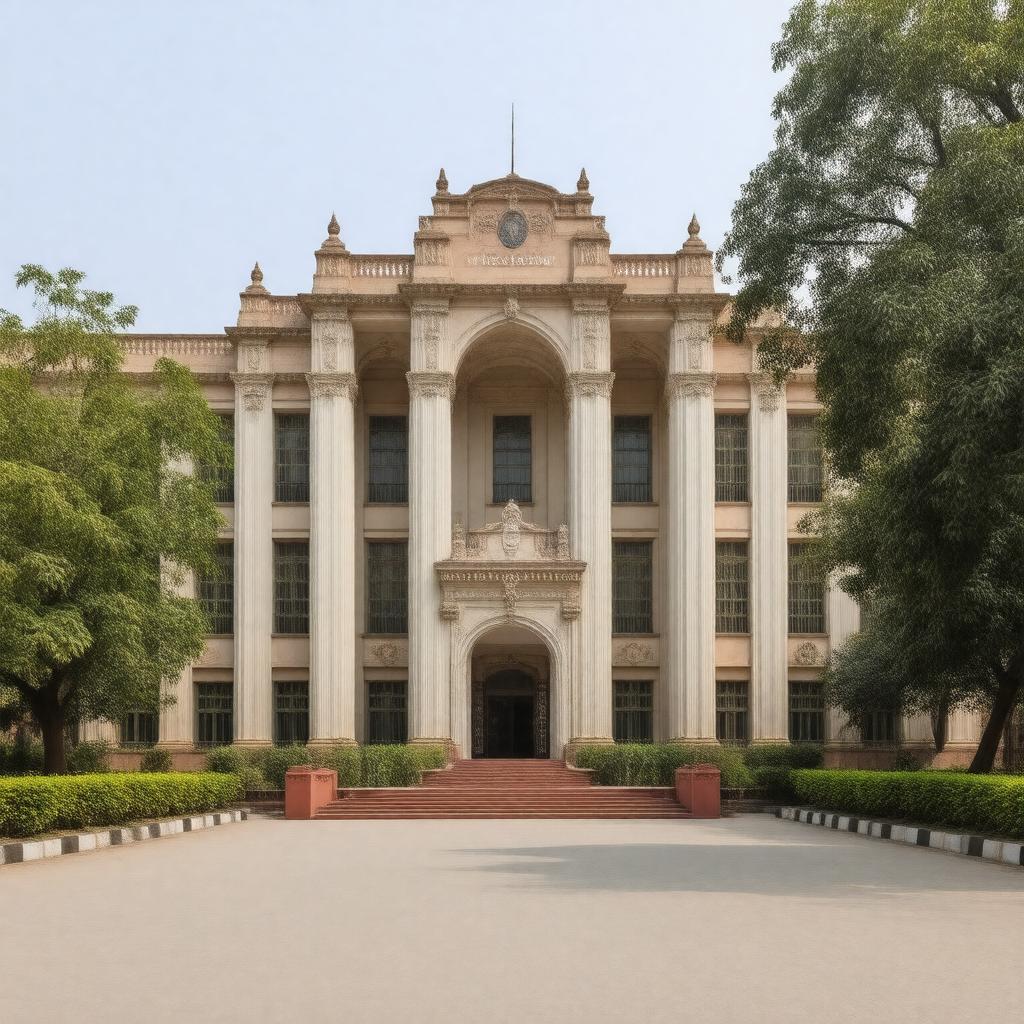 Click to view larger image AI-created image of Kamala Nehru College