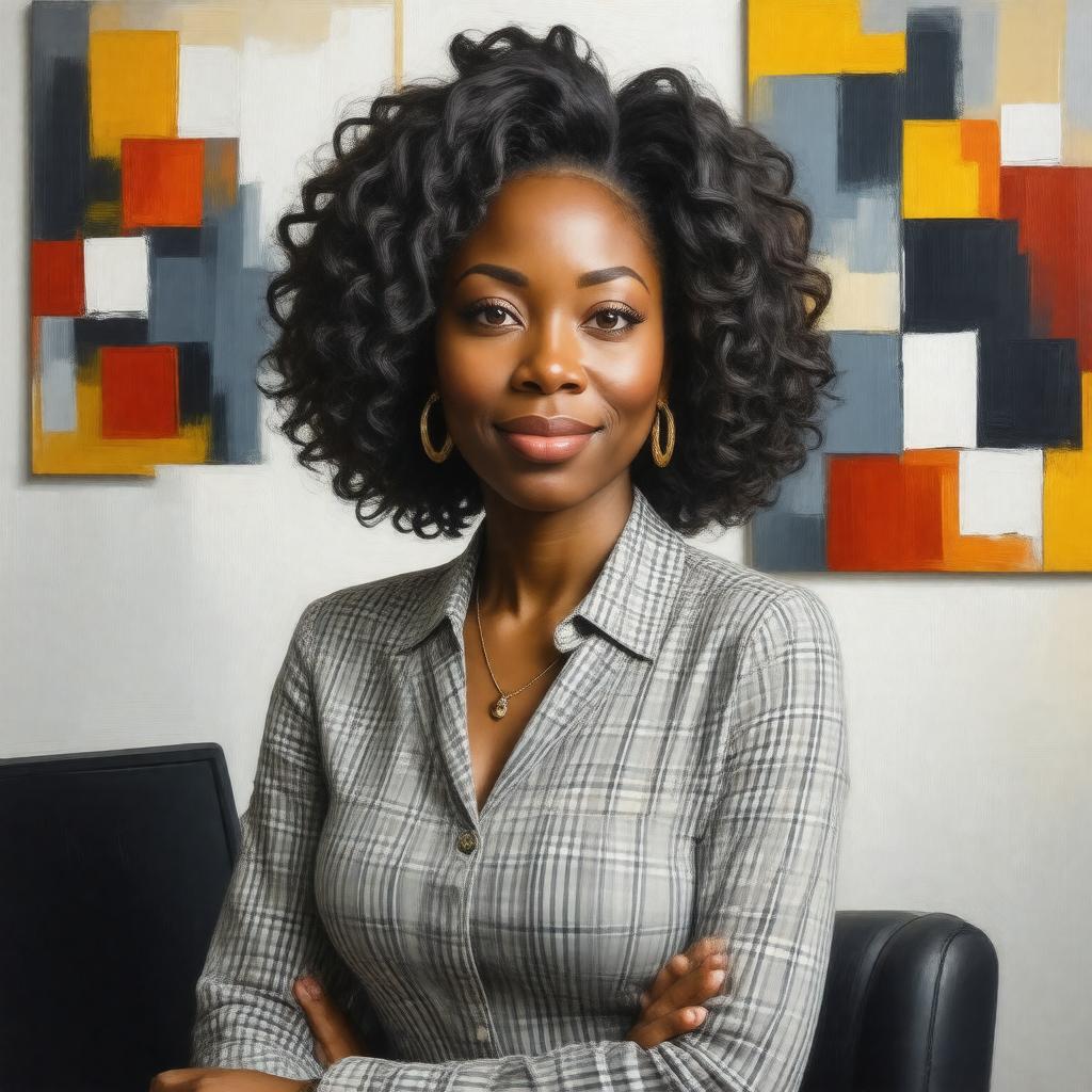 Click to view larger image AI-created image of Kamilah Forbes