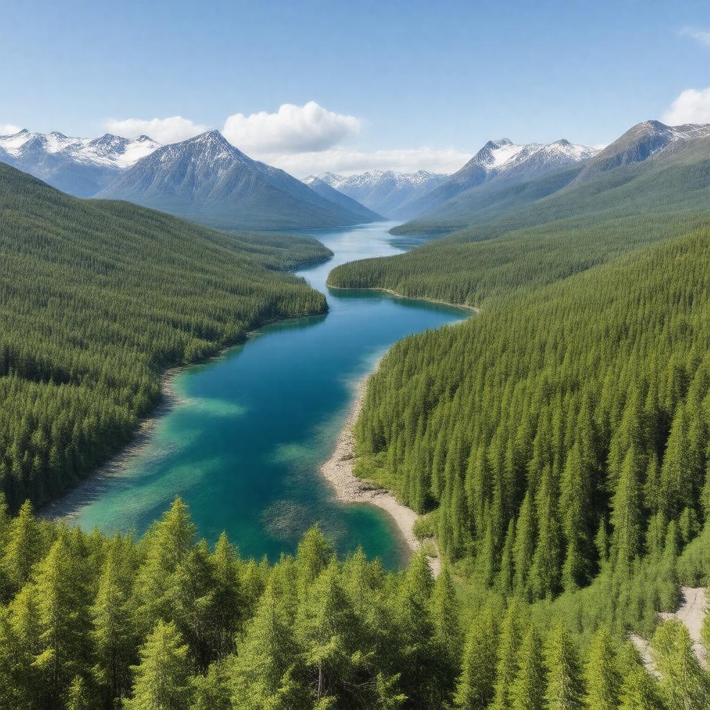 Click to view larger image AI-created image of Kamishak Bay