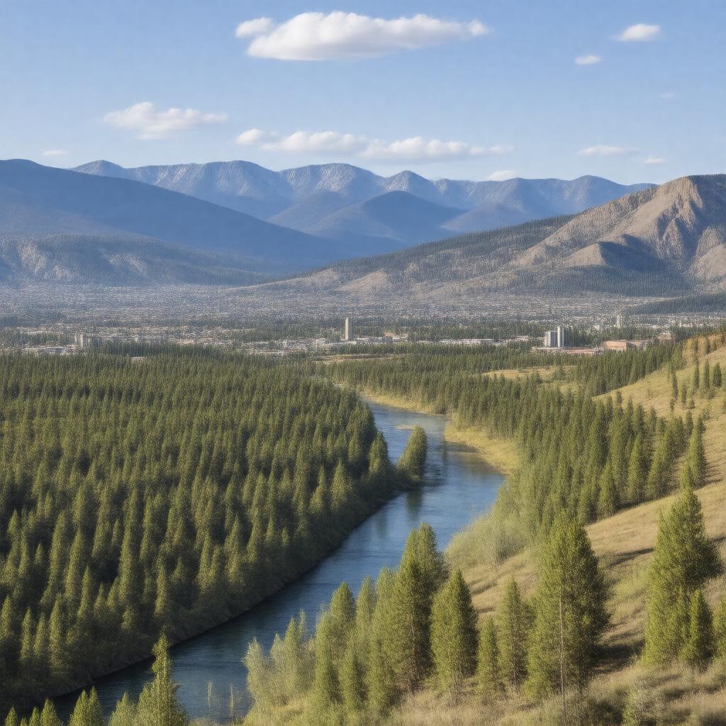 AI-created image of Kamloops