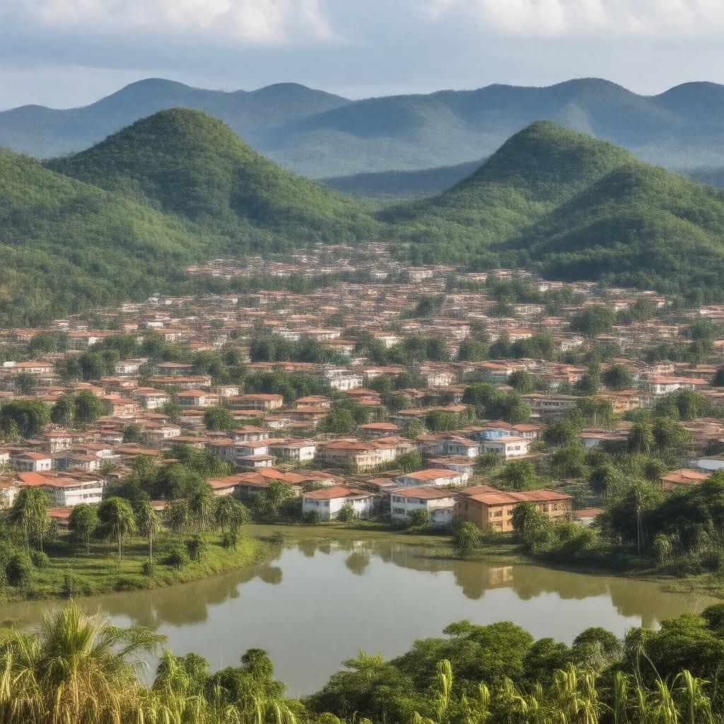 AI-created image of Kampala