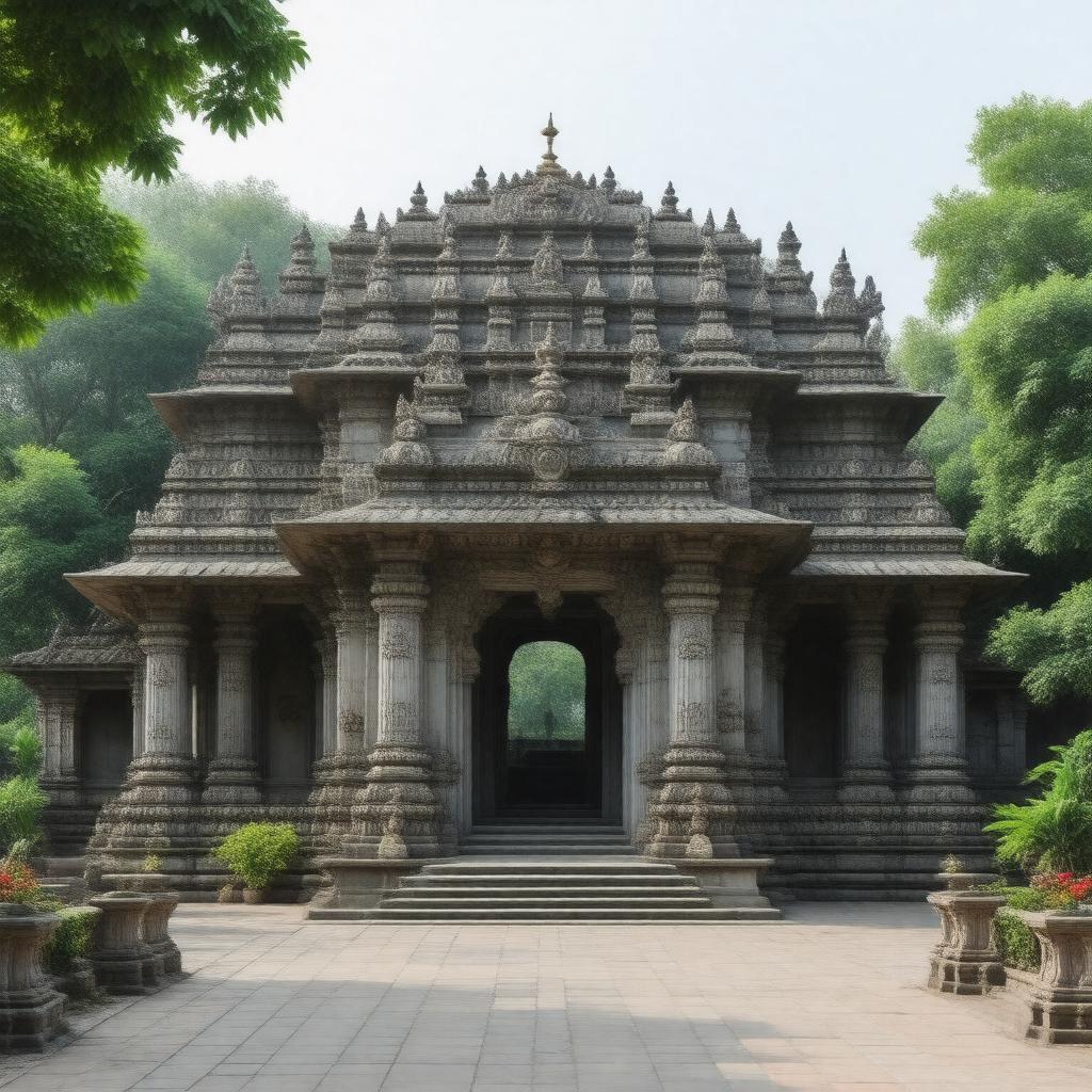 AI-created image of Kanak Bhawan