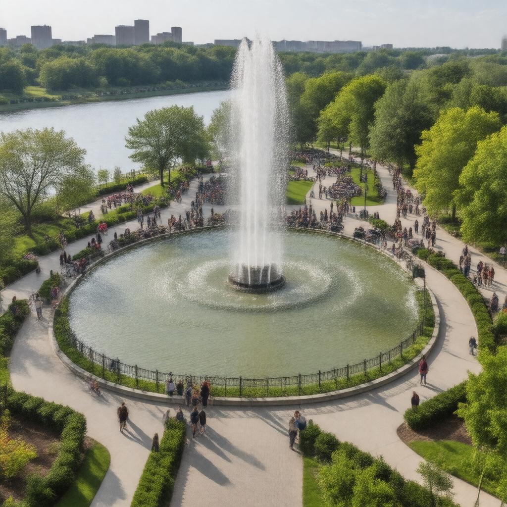 AI-created image of Kanawha Plaza