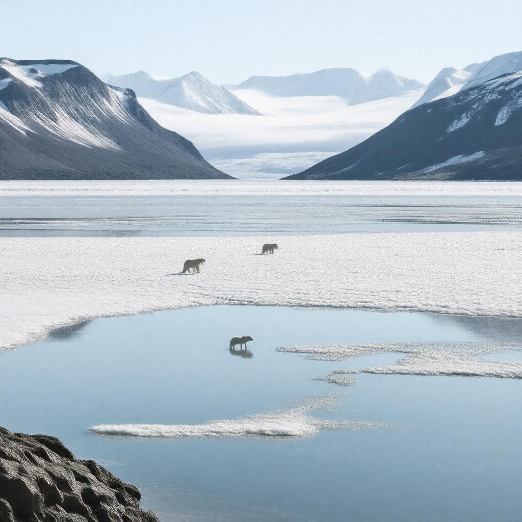 Click to view larger image AI-created image of Kane Basin