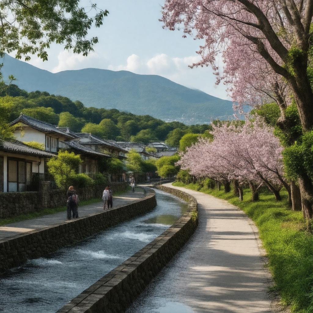 AI-created image of Kanegasaki, Japan