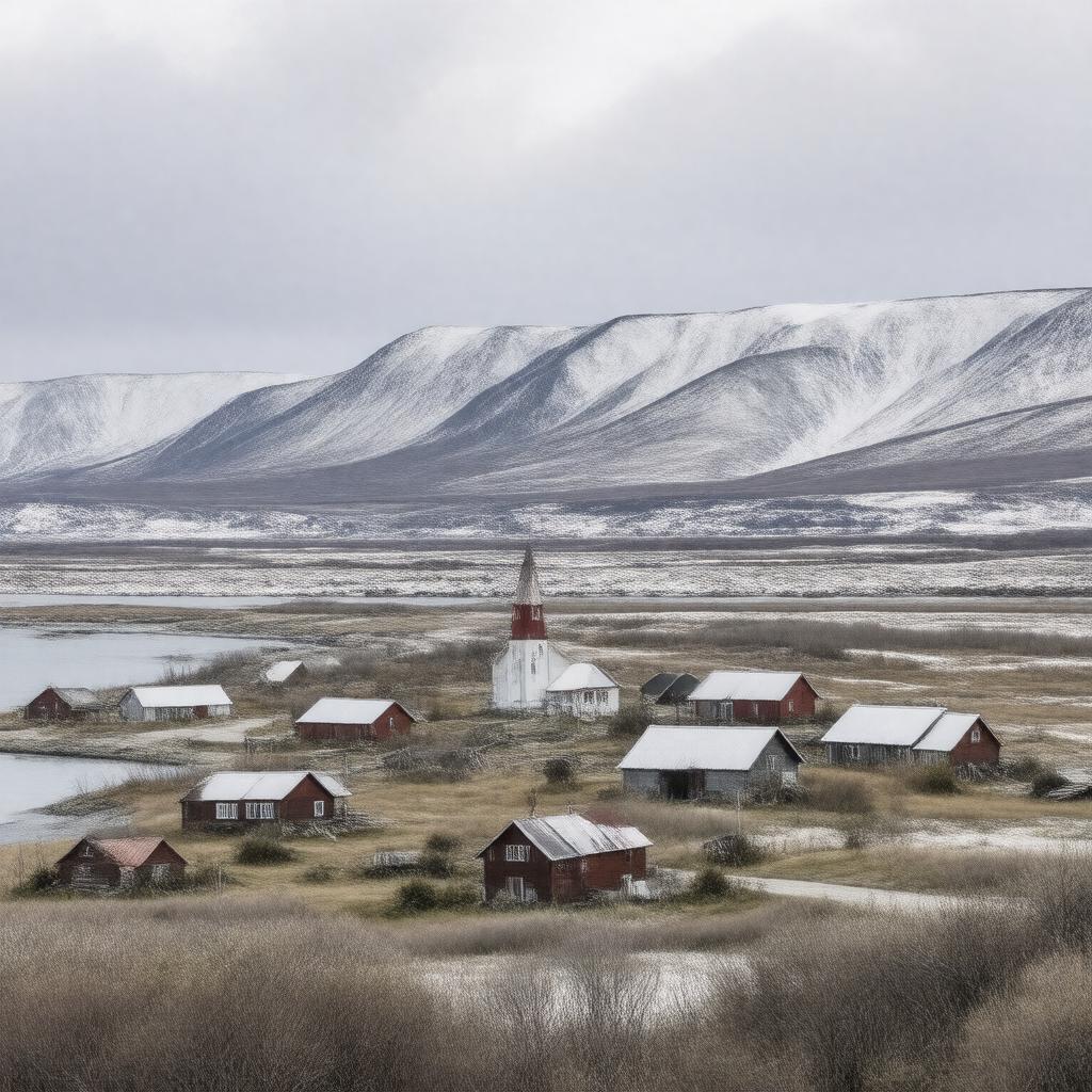 Click to view larger image AI-created image of Kangirsualujjuaq, Quebec, Canada