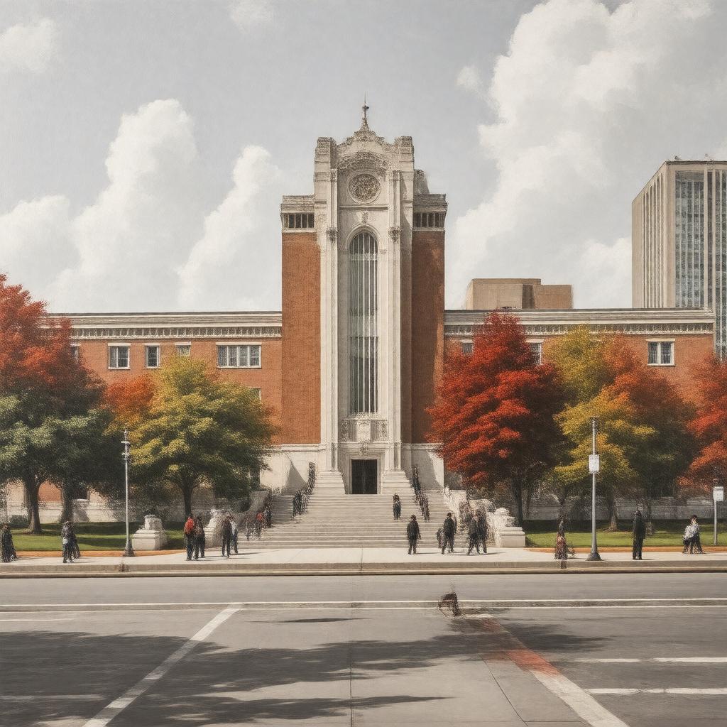 AI-created image of Kansas City Art Institute