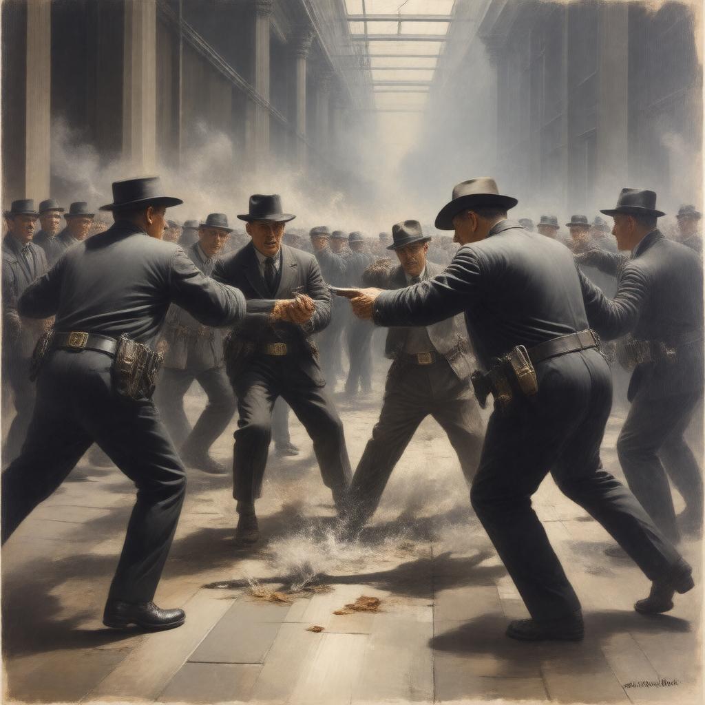 AI-created image of Kansas City Massacre (1933)