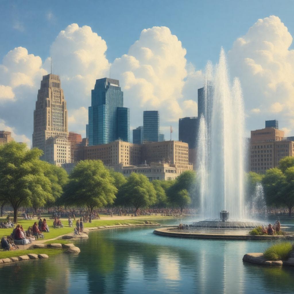 AI-created image of Kansas City, Missouri