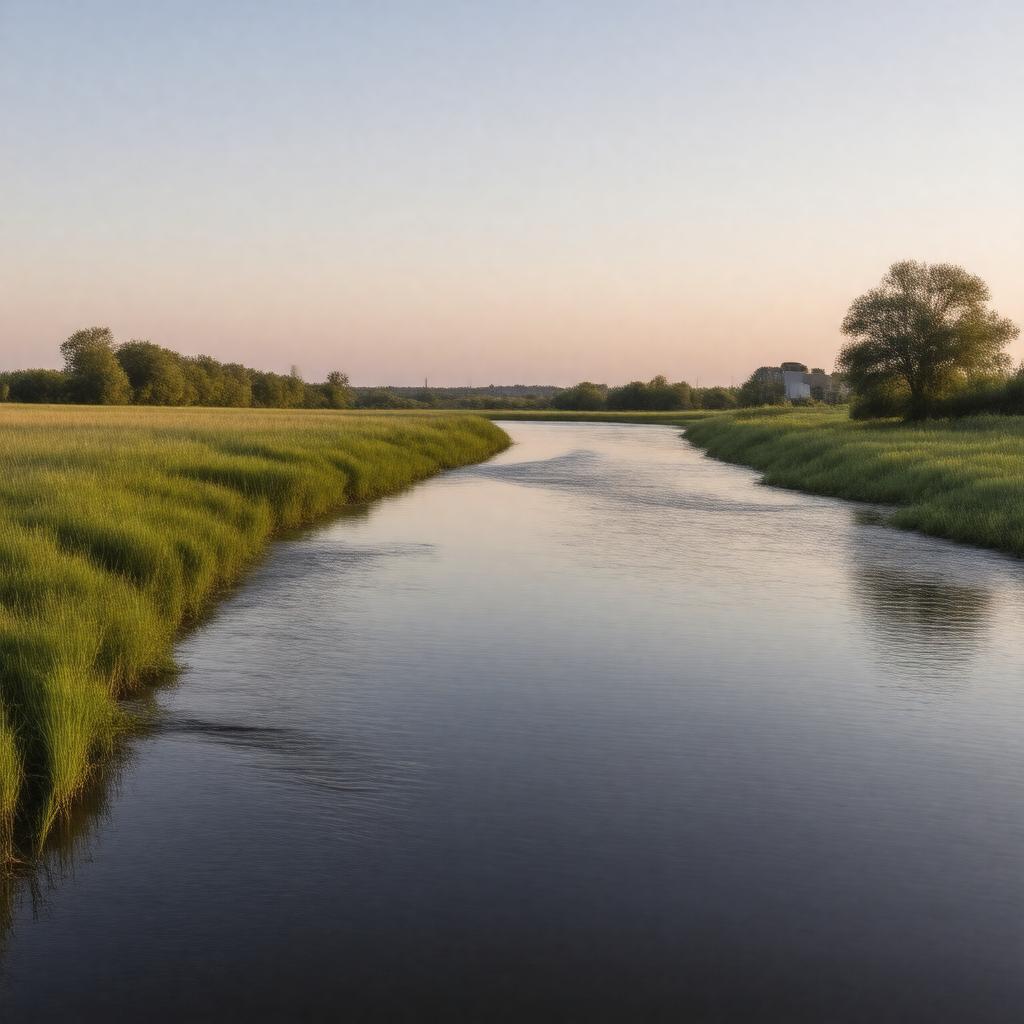 AI-created image of Kansas River