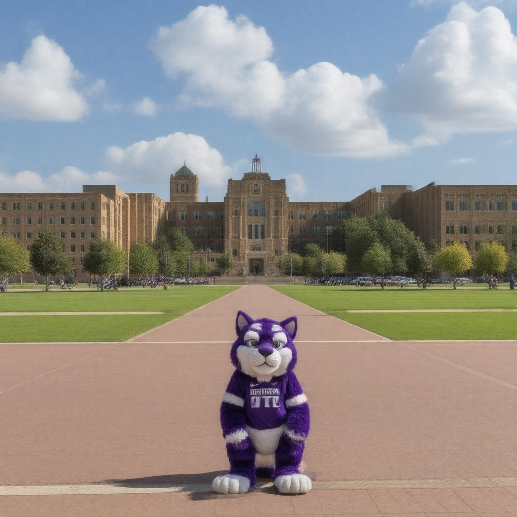 AI-created image of Kansas State University