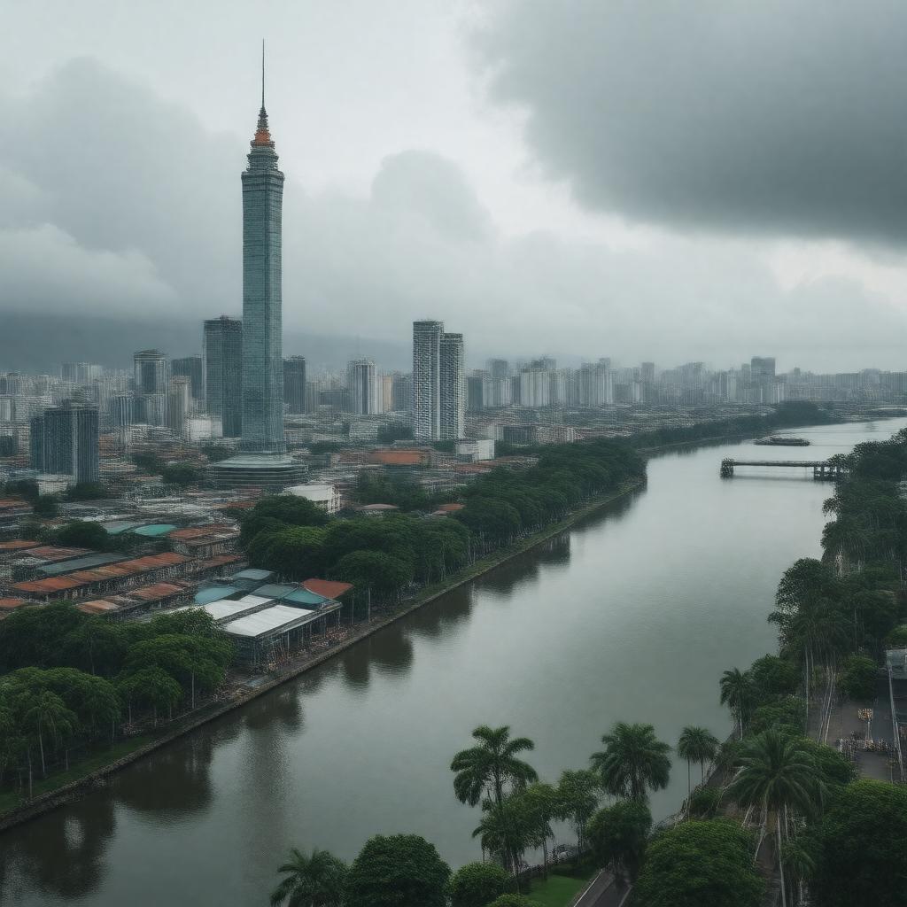 AI-created image of Kaohsiung, Taiwan