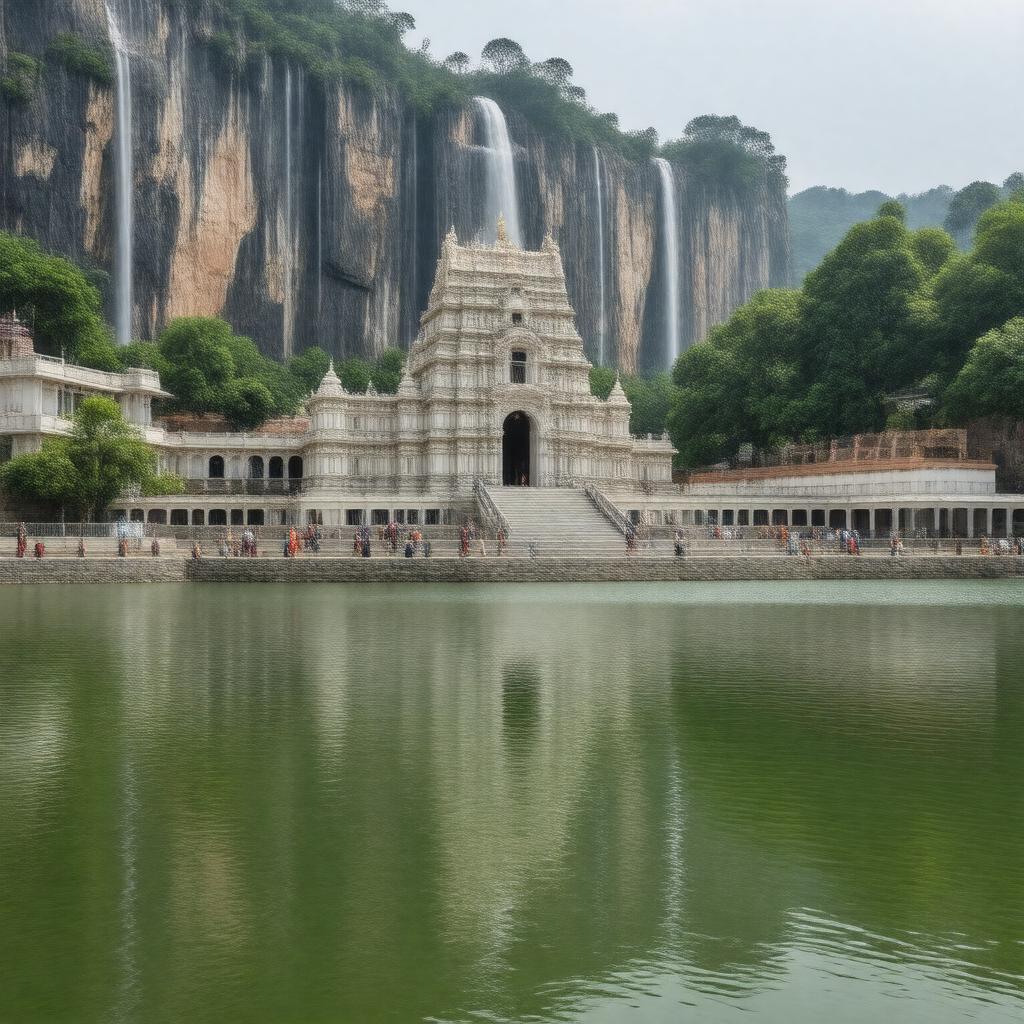 AI-created image of Kapila Theertham