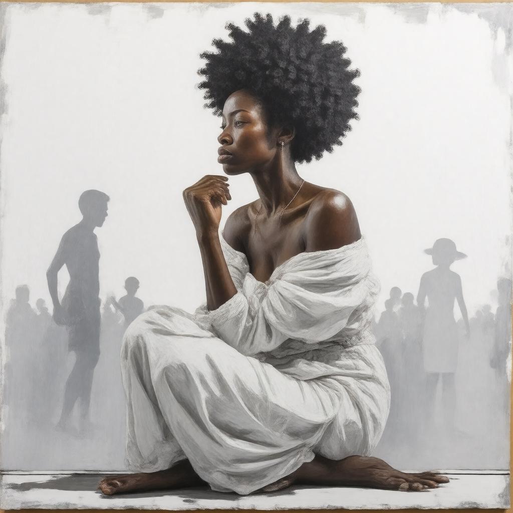 AI-created image of Kara Walker