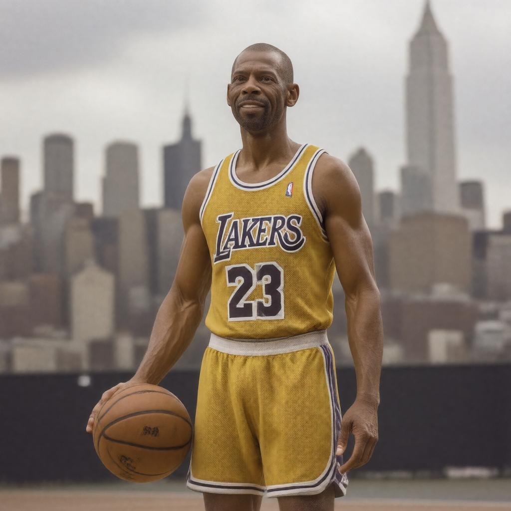 AI-created image of Kareem Abdul-Jabbar
