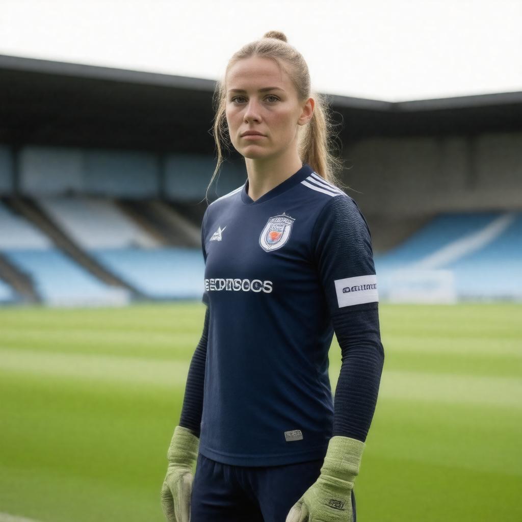 AI-created image of Karen Bardsley