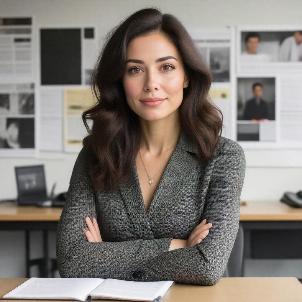 AI-created image of Karen Heller