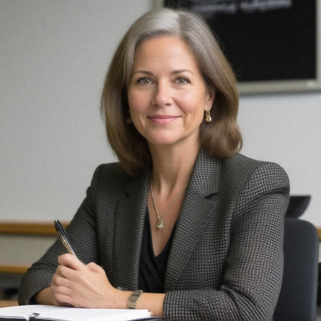 AI-created image of Karen Tumulty