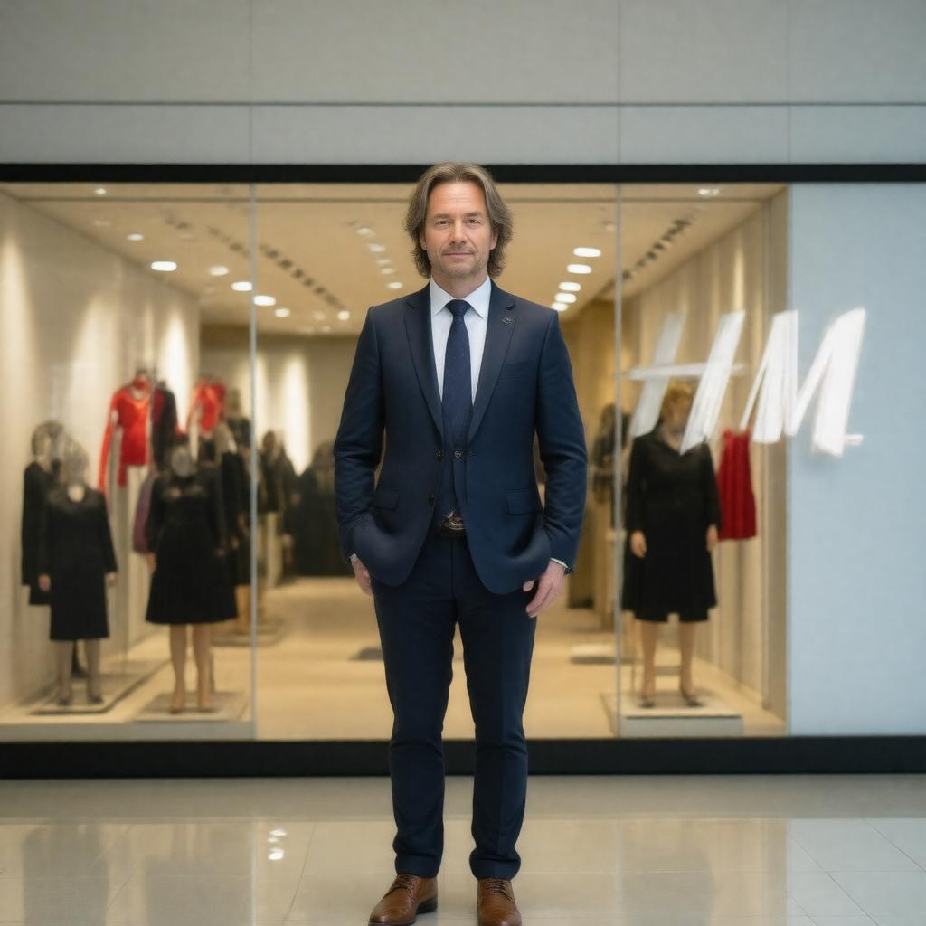 AI-created image of Karl-Johan Persson