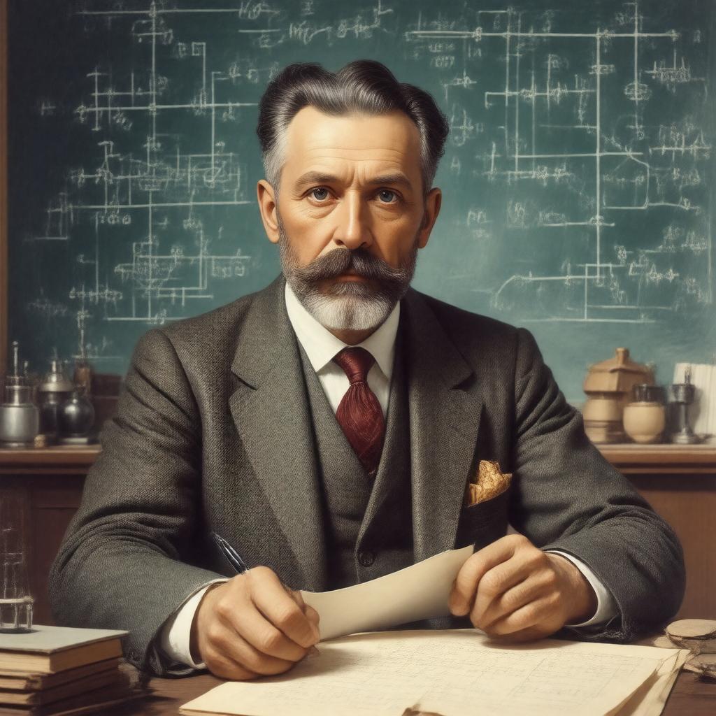 AI-created image of Karl August Rudolph Steinmetz