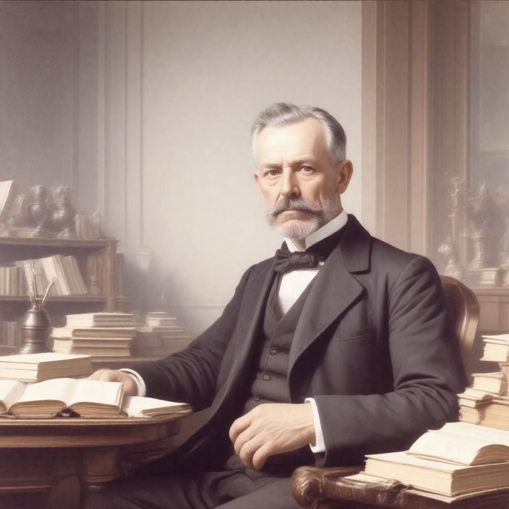 AI-created image of Karl Bühler