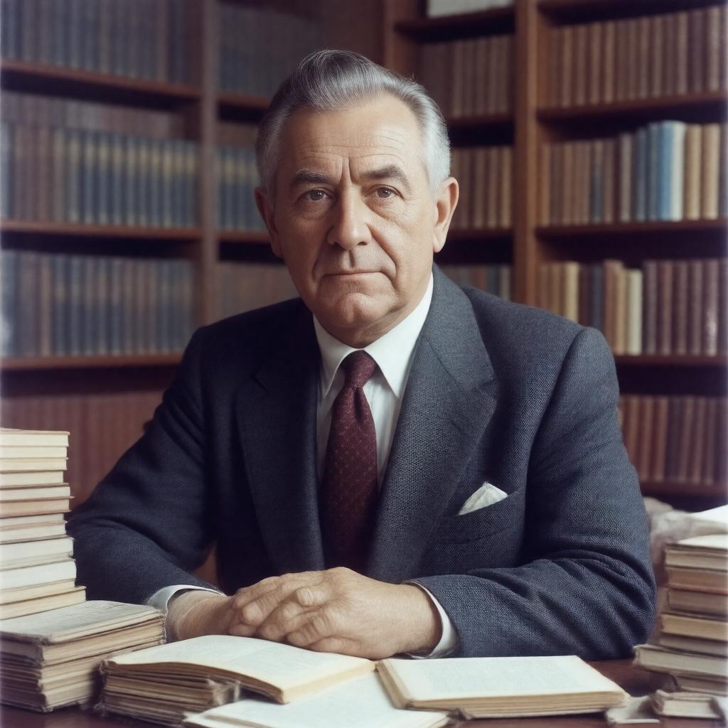 AI-created image of Karl Herzfeld