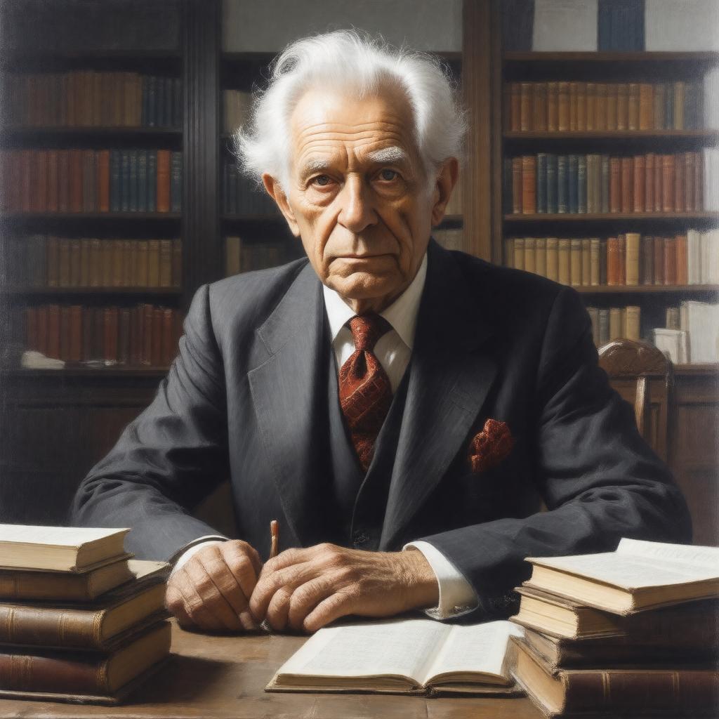 AI-created image of Karl Popper
