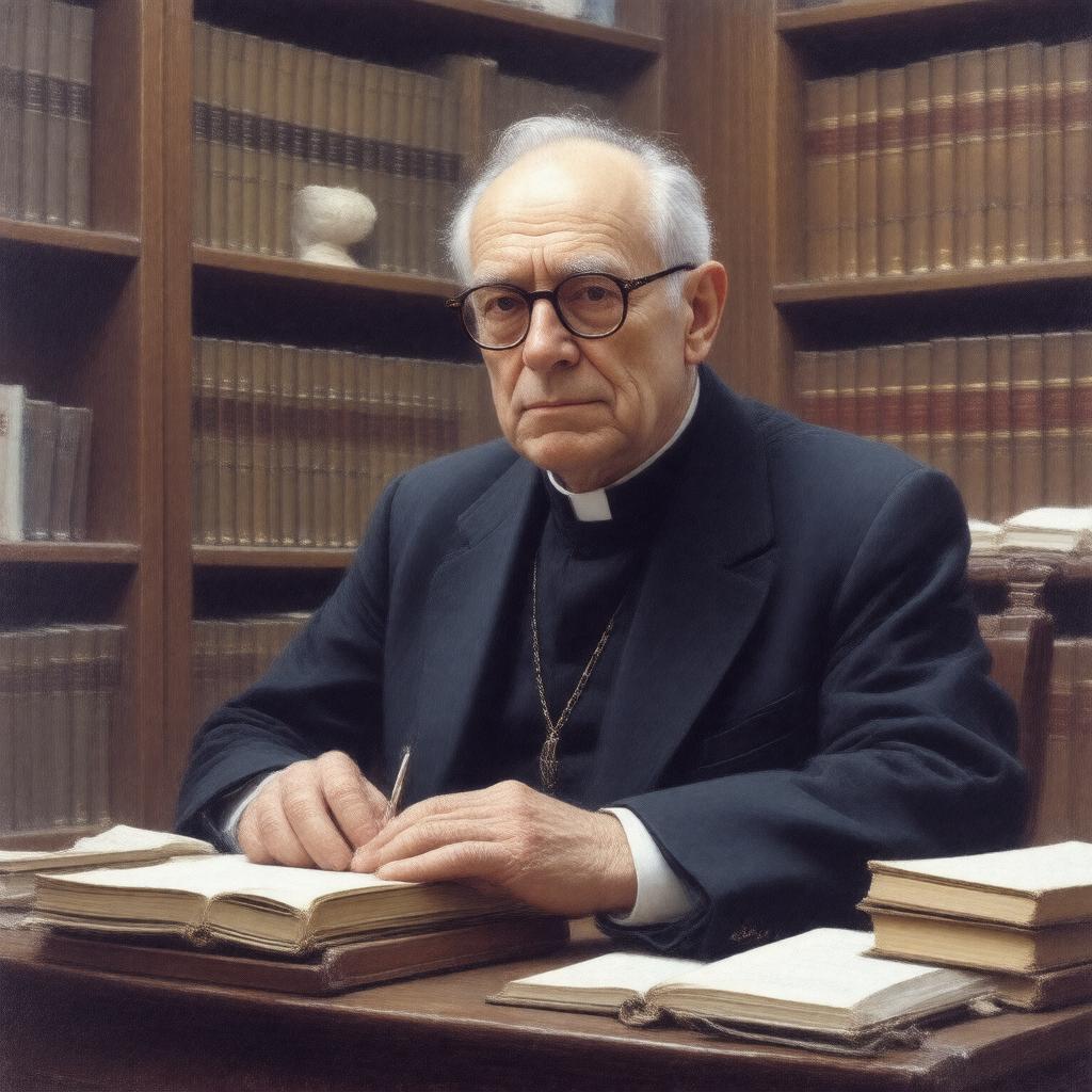 AI-created image of Karl Rahner