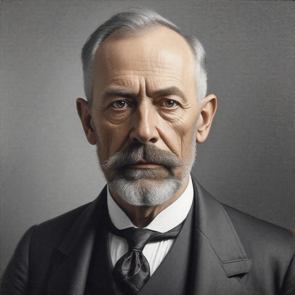 AI-created image of Karl Schmidt