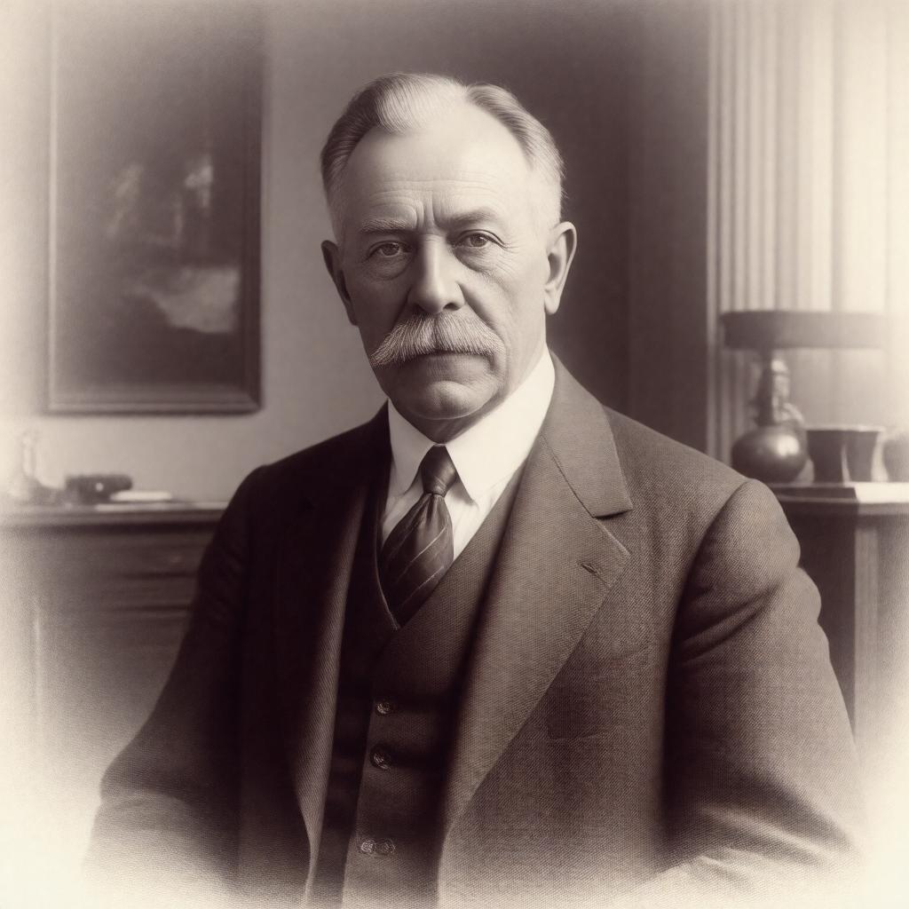 AI-created image of Karl T. Compton