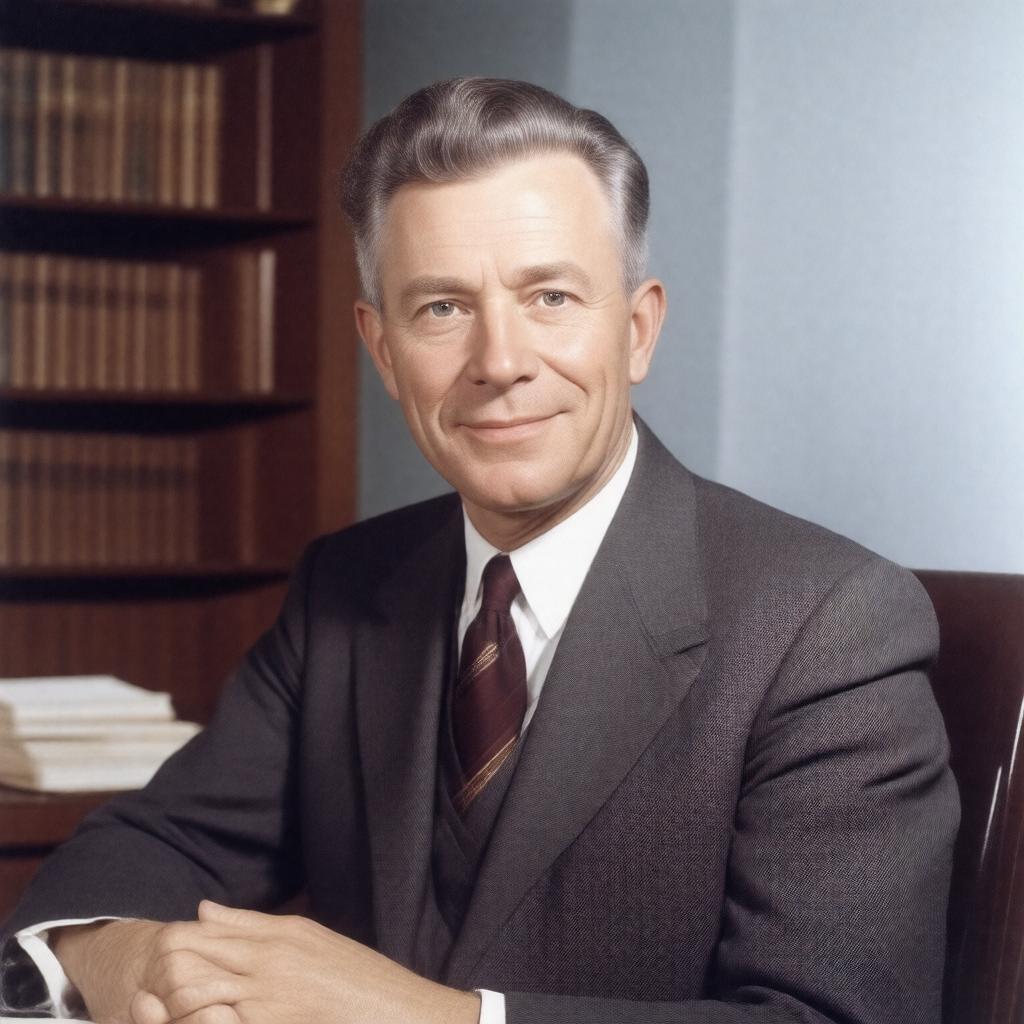 AI-created image of Karl Taylor Compton