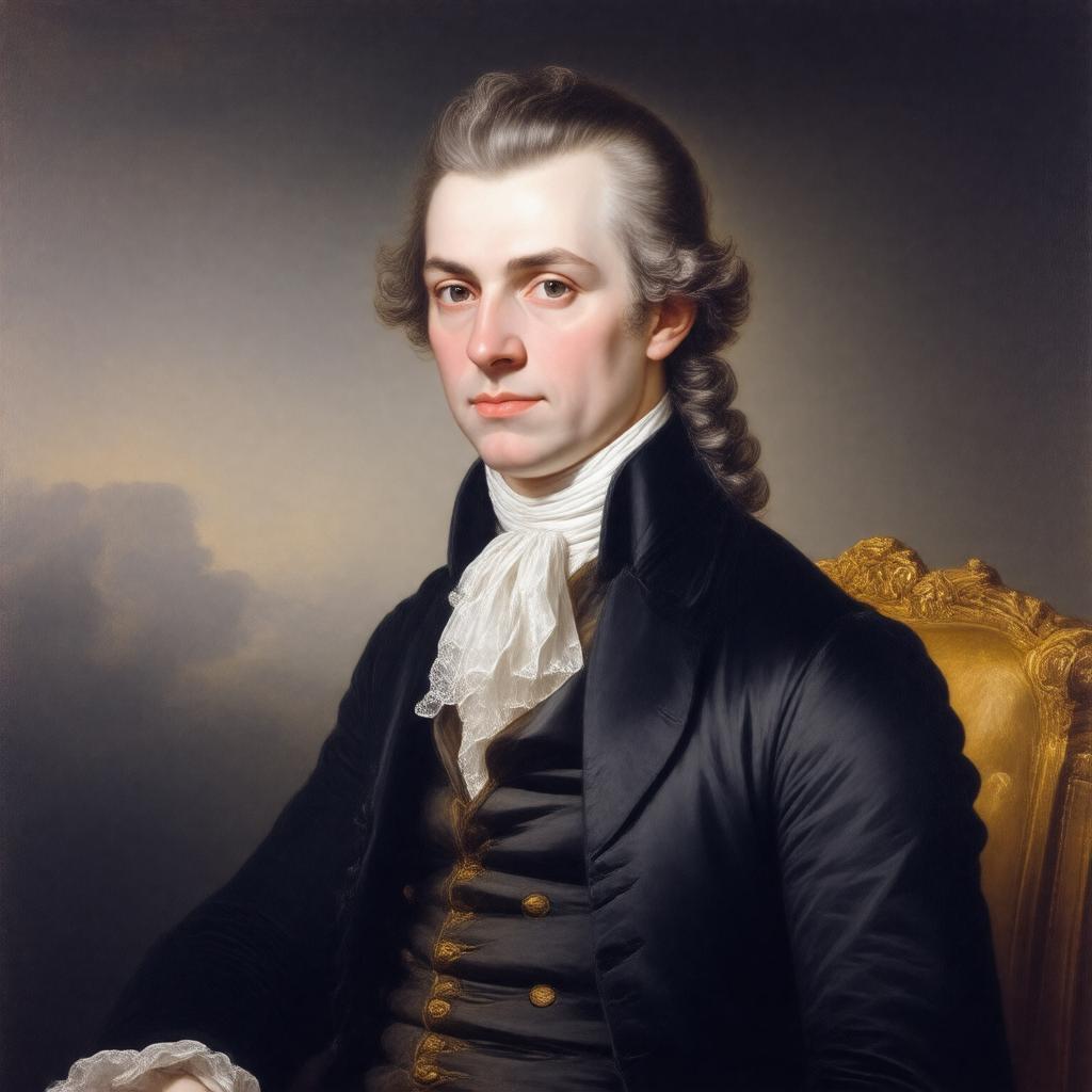 AI-created image of Karl Thomas Mozart