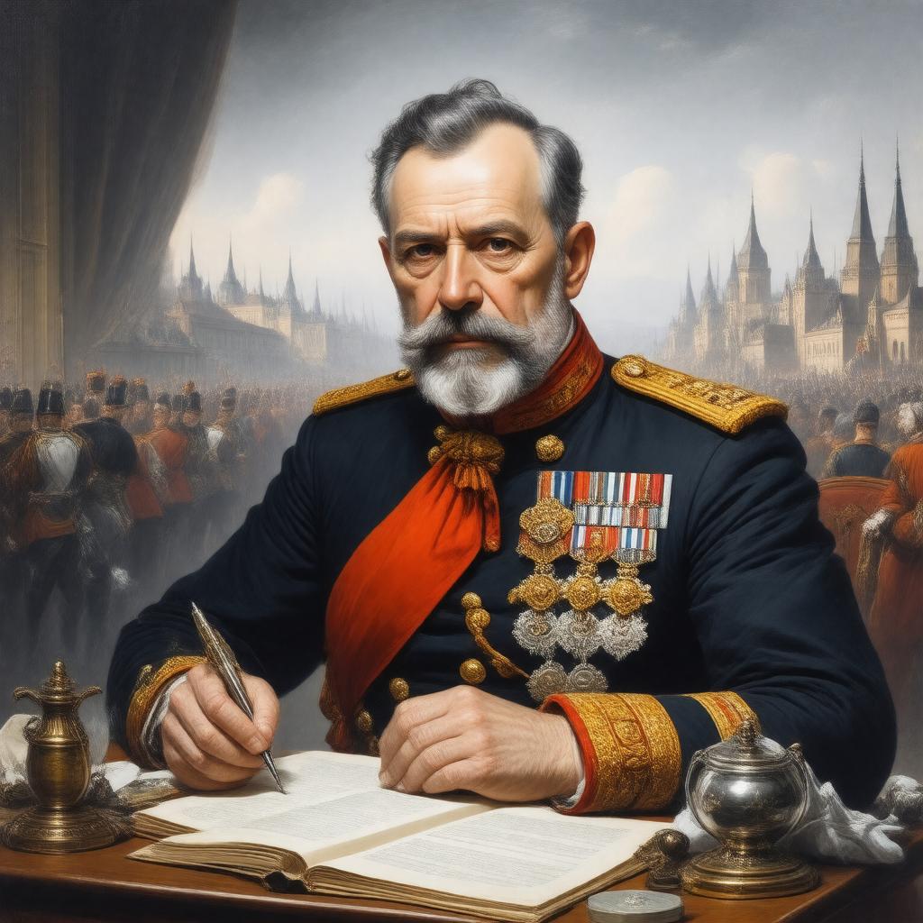 AI-created image of Karl von Clausewitz