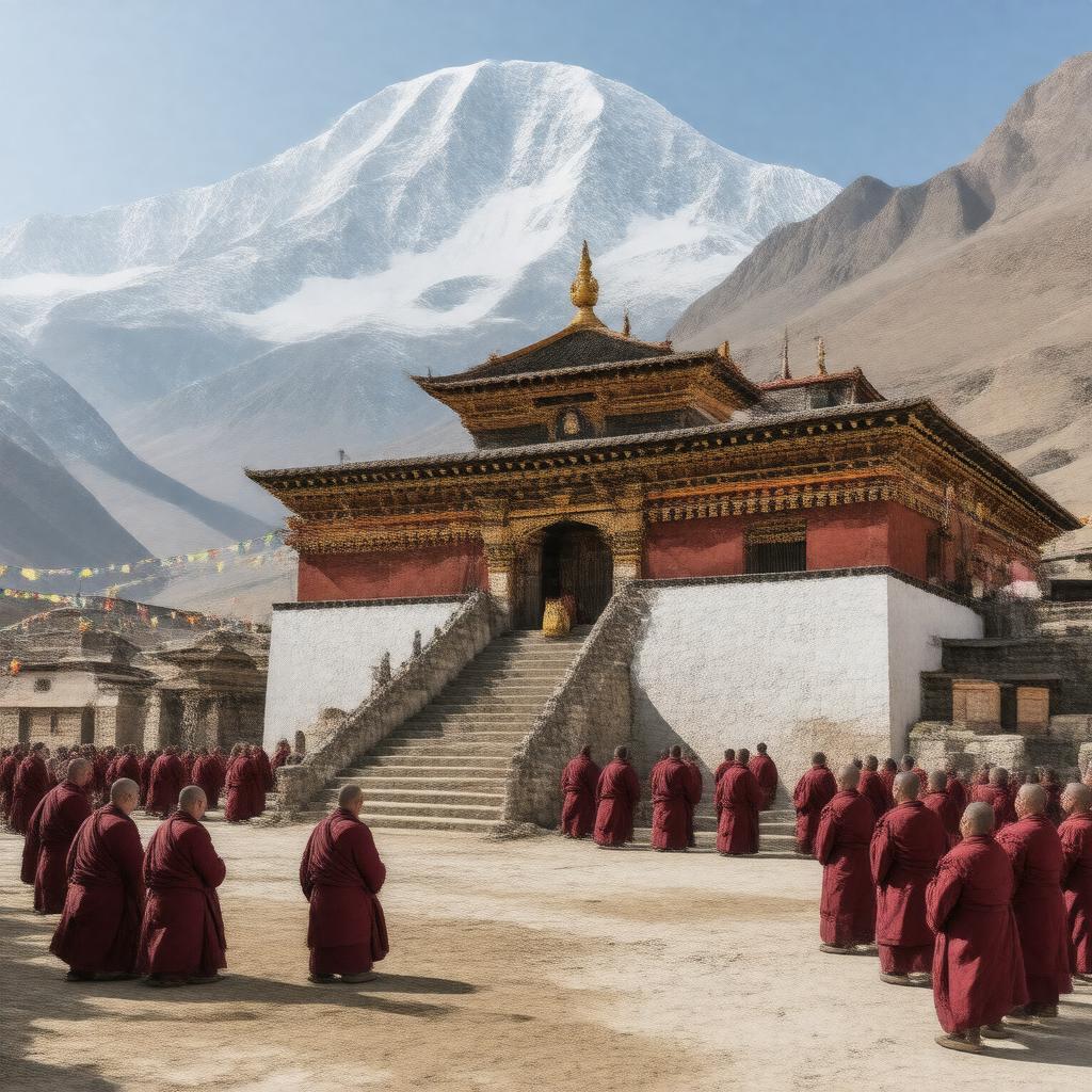 AI-created image of Karma Kagyu