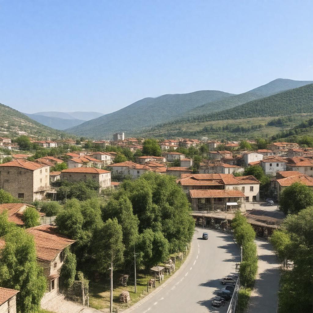 AI-created image of Karnobat