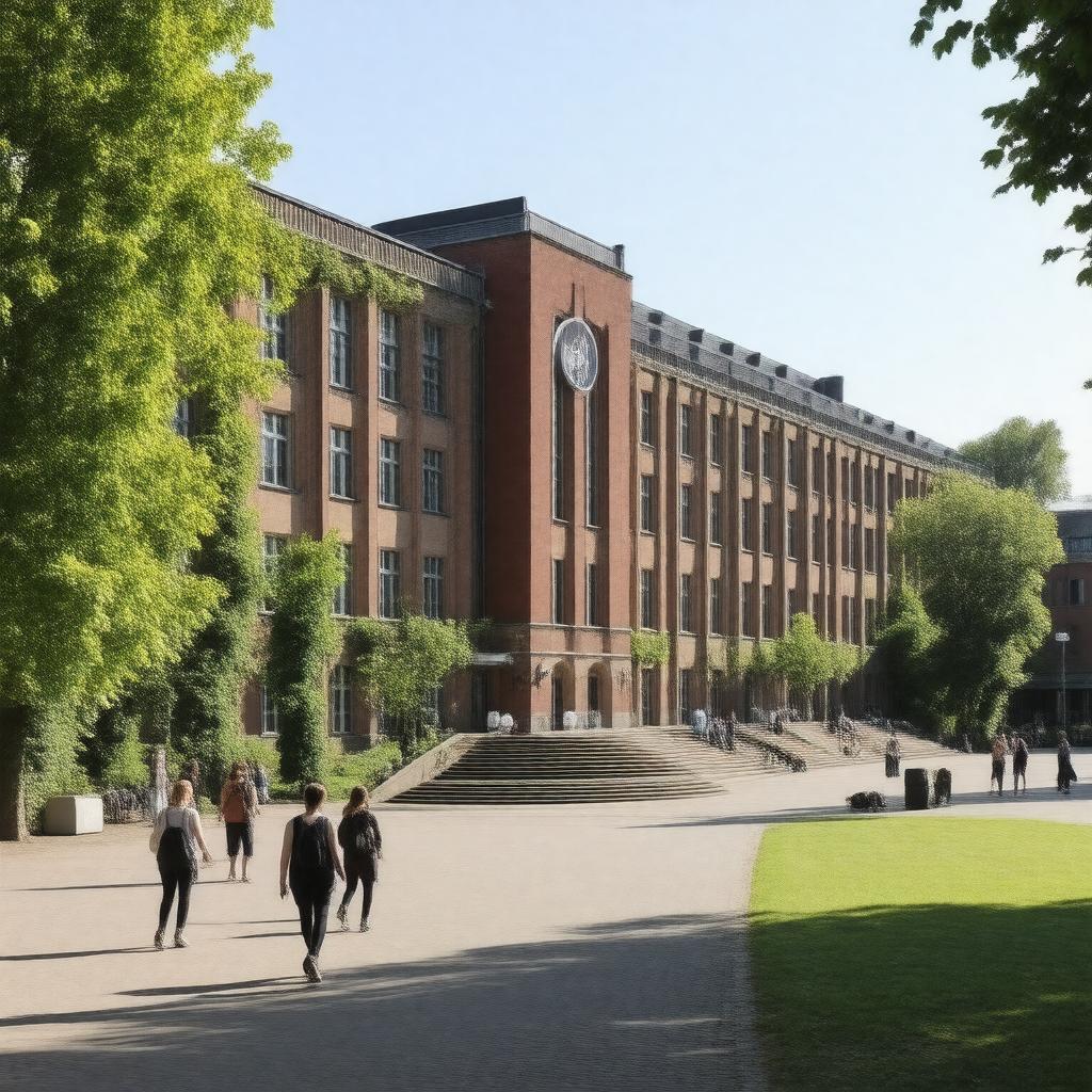 AI-created image of Karolinska Institute